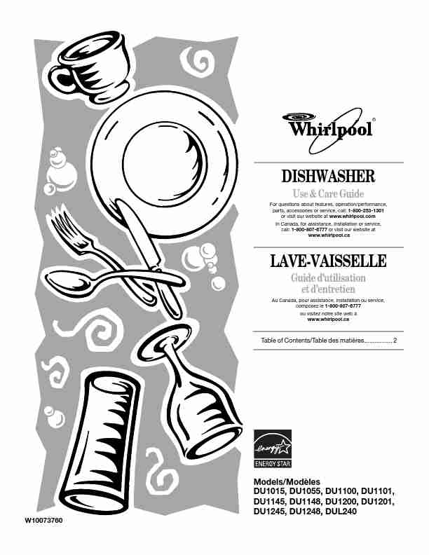 Whirlpool Dishwasher DU1248-page_pdf
